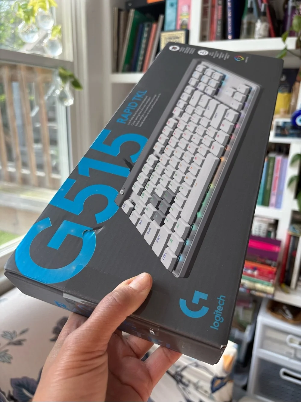 Logitech G515 Rapid TKL Low-Profile Wired Gaming Keyboard